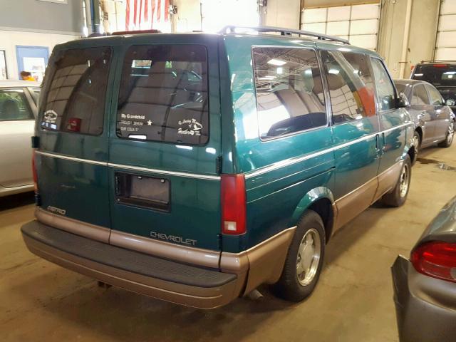 1GNDM19W9YB104819 - 2000 CHEVROLET ASTRO GREEN photo 4