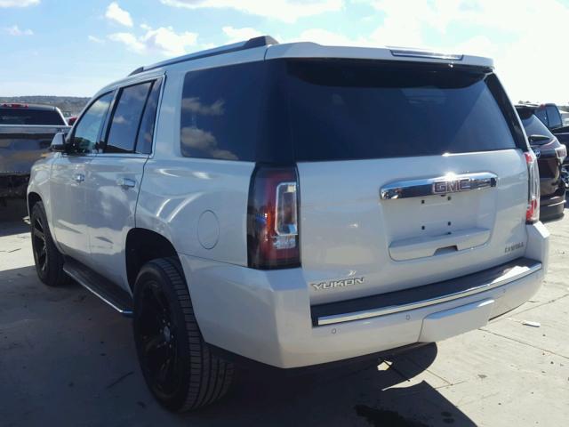 1GKS1CKJ5FR661383 - 2015 GMC YUKON DENA WHITE photo 3