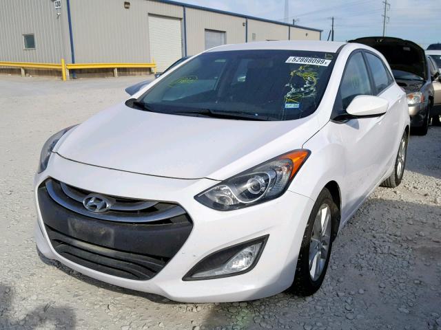 KMHD35LH2EU170394 - 2014 HYUNDAI ELANTRA GT WHITE photo 2