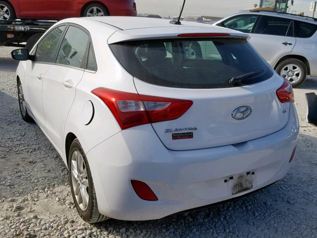 KMHD35LH2EU170394 - 2014 HYUNDAI ELANTRA GT WHITE photo 3