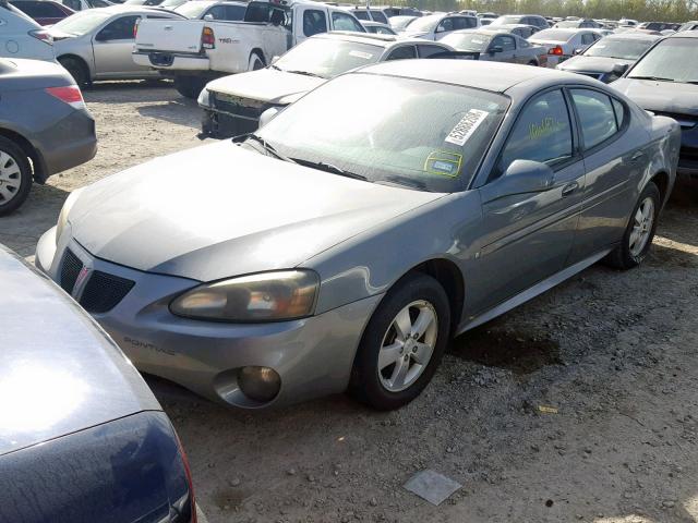 2G2WP552481111331 - 2008 PONTIAC GRAND PRIX Մոխրագույն լուսանկար 2