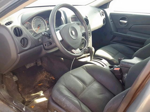 2G2WP552481111331 - 2008 PONTIAC GRAND PRIX Մոխրագույն լուսանկար 9