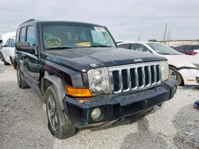 1J8HG48K08C180269 - 2008 JEEP COMMANDER შავი ფოტო 1