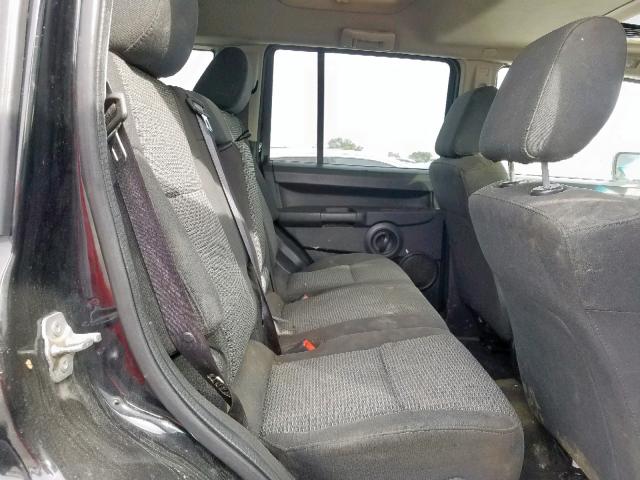 1J8HG48K08C180269 - 2008 JEEP COMMANDER შავი ფოტო 6
