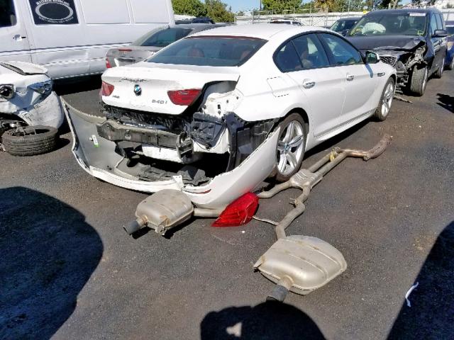 WBA6B8C51EDZ72729 - 2014 BMW 640 XI GRA WHITE photo 4