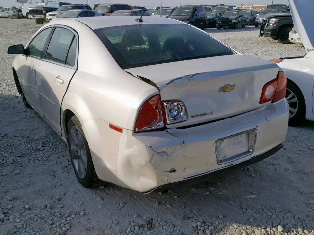 1G1ZC5E15BF335521 - 2011 CHEVROLET MALIBU 1LT 白色 照片 3