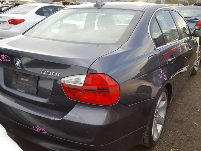 WBAVB33546AZ87517 - 2006 BMW 330 I GRAY photo 4