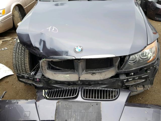 WBAVB33546AZ87517 - 2006 BMW 330 I GRAY photo 7