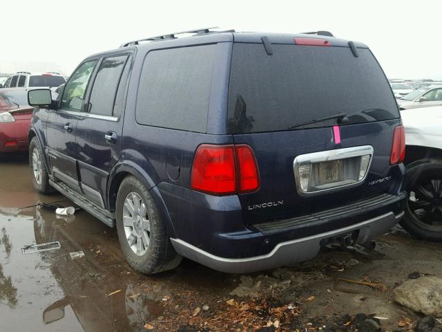 5LMFU28R34LJ04962 - 2004 LINCOLN NAVIGATOR 蓝色 照片 3