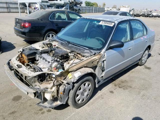 2HGEJ6610YH534159 - 2000 HONDA CIVIC BASE SILVER photo 2