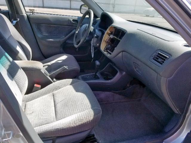 2HGEJ6610YH534159 - 2000 HONDA CIVIC BASE SILVER photo 5