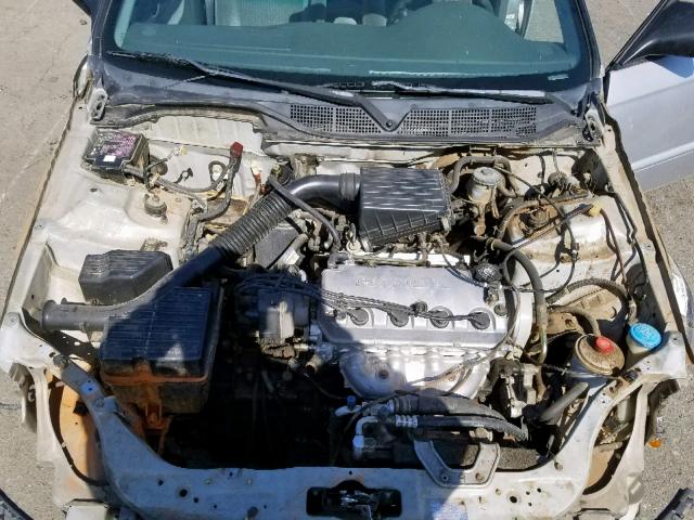 2HGEJ6610YH534159 - 2000 HONDA CIVIC BASE SILVER photo 7