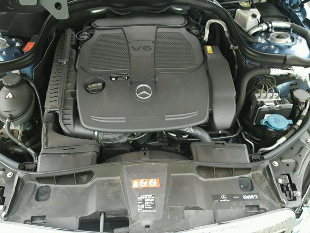 WDDHF5KB0CA646575 - 2012 MERCEDES-BENZ E 350 BLUE photo 7