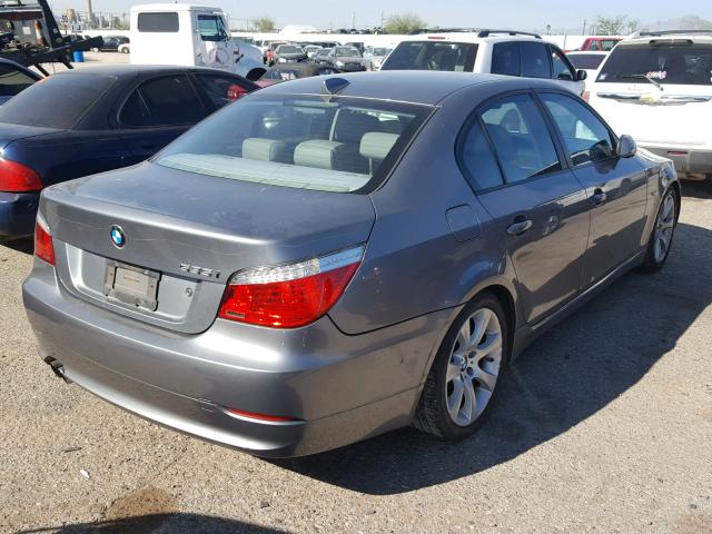 WBANW13559C160725 - 2009 BMW 535 I CHARCOAL photo 4