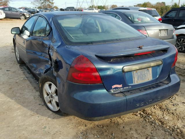 2G2WP552X61257388 - 2006 PONTIAC GRAND PRIX BLUE photo 3