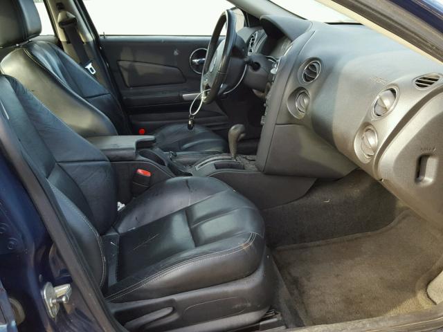2G2WP552X61257388 - 2006 PONTIAC GRAND PRIX BLUE photo 5