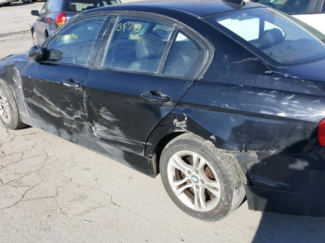 WBAVC73518KX92198 - 2008 BMW 328 XI SUL BLACK photo 9