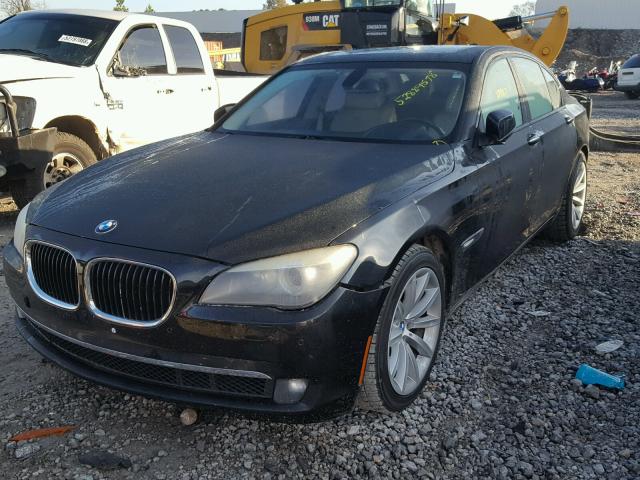 WBAKA83569CY34617 - 2009 BMW 750 I BLACK photo 2