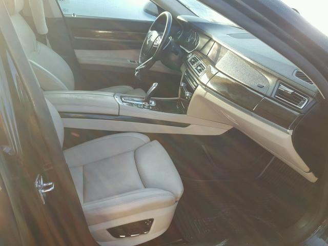 WBAKA83569CY34617 - 2009 BMW 750 I BLACK photo 5