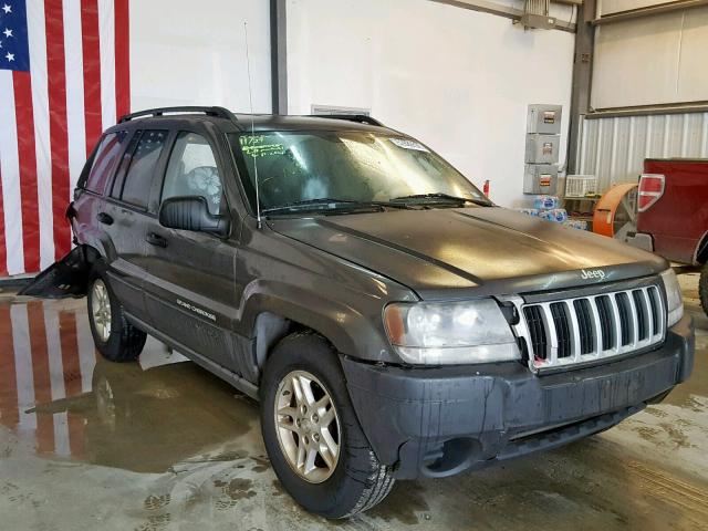 1J4GX48S94C348255 - 2004 JEEP GRAND CHER GRAY photo 1