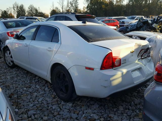 1G1ZA5EUXCF369178 - 2012 CHEVROLET MALIBU LS 白色 照片 3