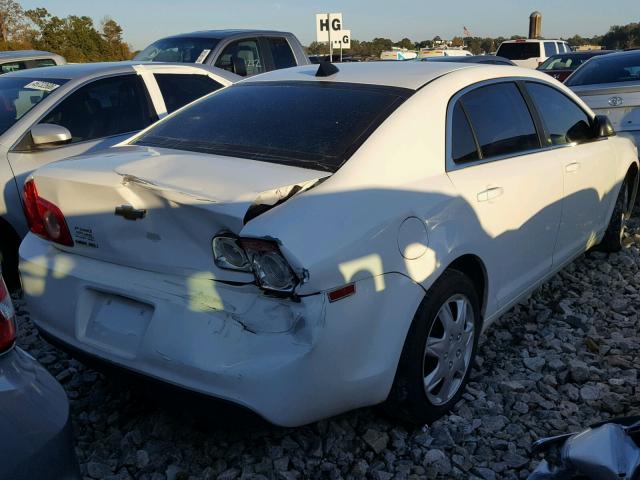 1G1ZA5EUXCF369178 - 2012 CHEVROLET MALIBU LS 白色 照片 4