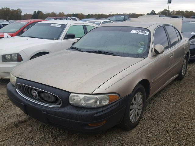 1G4HP54K55U105362 - 2005 BUICK LESABRE CU GOLD photo 2