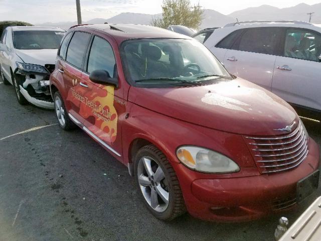 3C8FY68875T61268 - 2005 CHRYSLER PT CRUISER RED photo 1