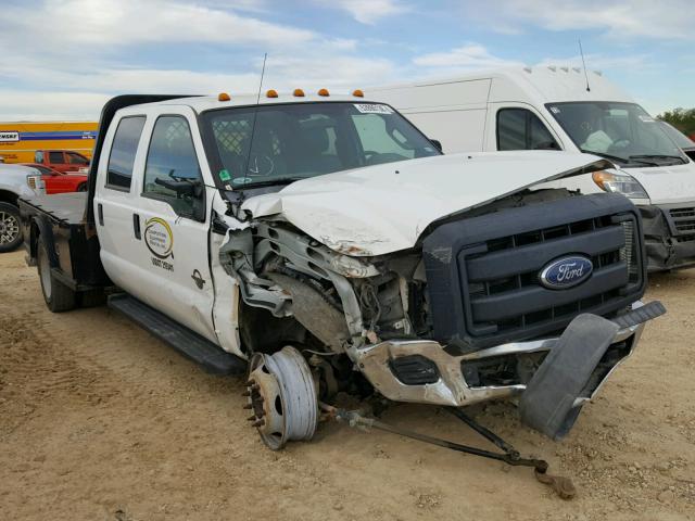 1FD0W5HT9EEA11501 - 2014 FORD F550 SUPER WHITE photo 1