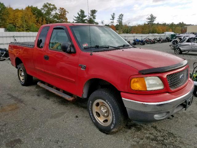 2FTRX18W04CA33418 - 2004 FORD F-150 HERI RED photo 1