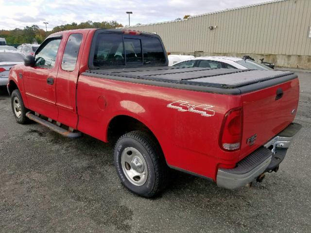 2FTRX18W04CA33418 - 2004 FORD F-150 HERI RED photo 3