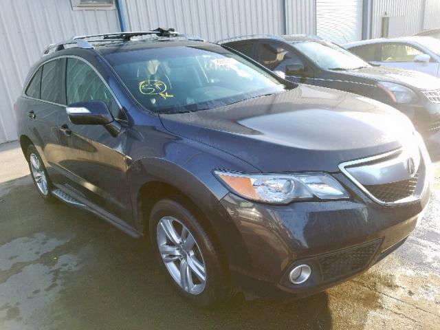 5J8TB4H51DL015322 - 2013 ACURA RDX TECHNO BLACK photo 1