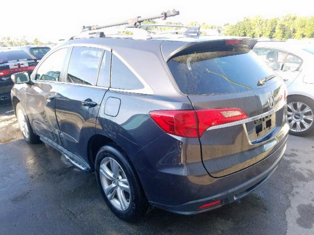 5J8TB4H51DL015322 - 2013 ACURA RDX TECHNO BLACK photo 3