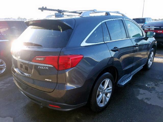 5J8TB4H51DL015322 - 2013 ACURA RDX TECHNO BLACK photo 4