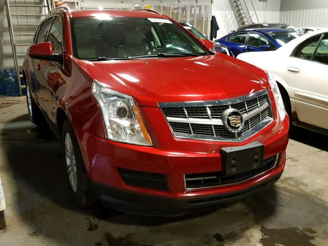 3GYFNDE30CS641145 - 2012 CADILLAC SRX LUXURY RED photo 1