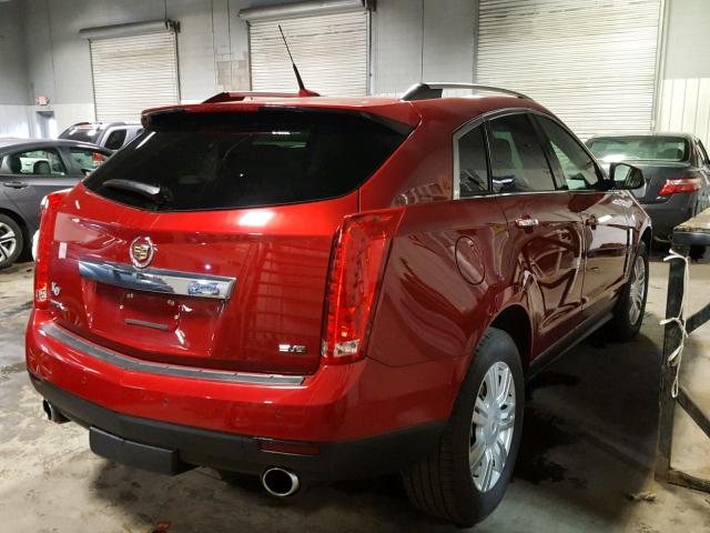 3GYFNDE30CS641145 - 2012 CADILLAC SRX LUXURY RED photo 4