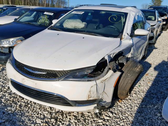 1C3CCCABXGN115082 - 2016 CHRYSLER 200 LIMITE WHITE photo 9