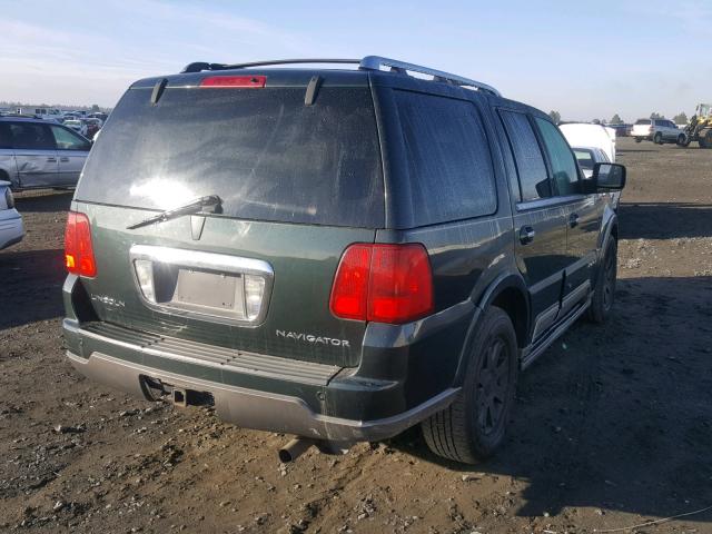 5LMFU28R83LJ23117 - 2003 LINCOLN NAVIGATOR Жасыл фото 4