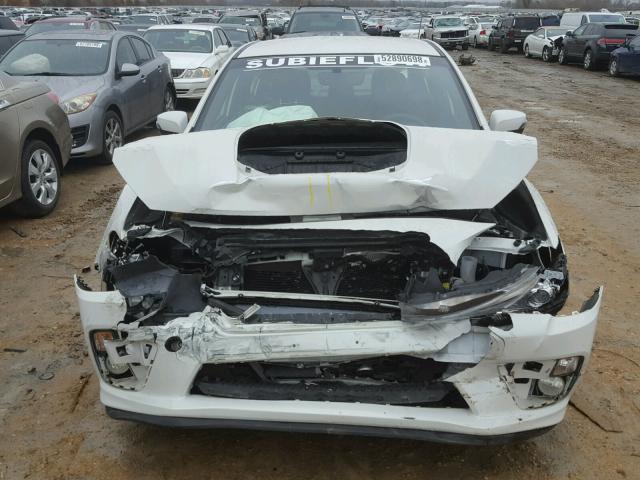 JF1VA2M68H9809336 - 2017 SUBARU WRX STI WHITE photo 7