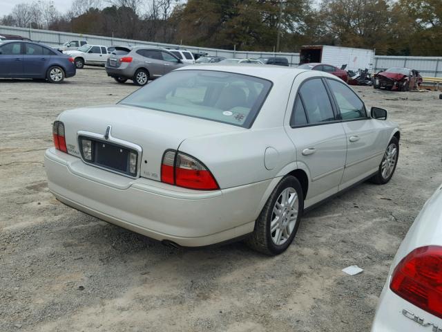 1LNHM87A44Y681416 - 2004 LINCOLN LS WHITE photo 4