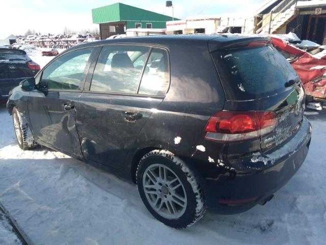 WVWDA7AJ4CW160205 - 2012 VOLKSWAGEN GOLF 黑色 照片 3