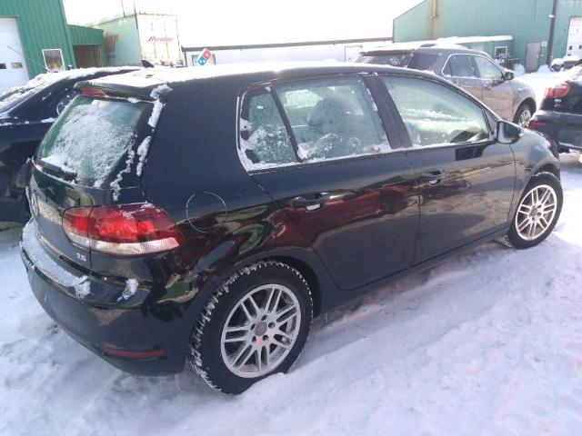 WVWDA7AJ4CW160205 - 2012 VOLKSWAGEN GOLF 黑色 照片 4