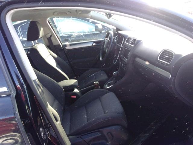 WVWDA7AJ4CW160205 - 2012 VOLKSWAGEN GOLF 黑色 照片 5