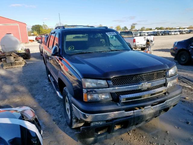 3GNEC12T46G128442 - 2006 CHEVROLET AVALANCHE BLACK photo 1