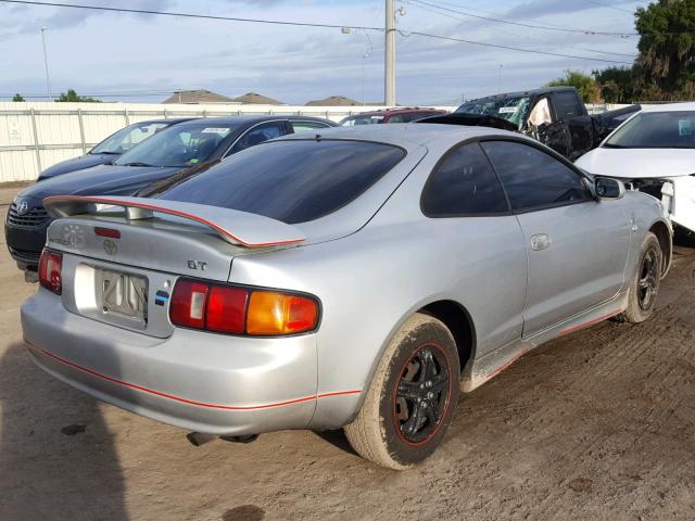 JT2DB02T1T0058649 - 1996 TOYOTA CELICA ST SILVER photo 4