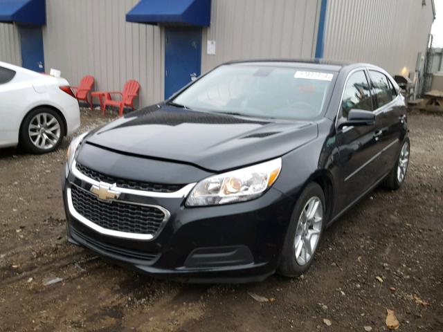 1G11C5SL6EF279841 - 2014 CHEVROLET MALIBU 1LT BLACK photo 2