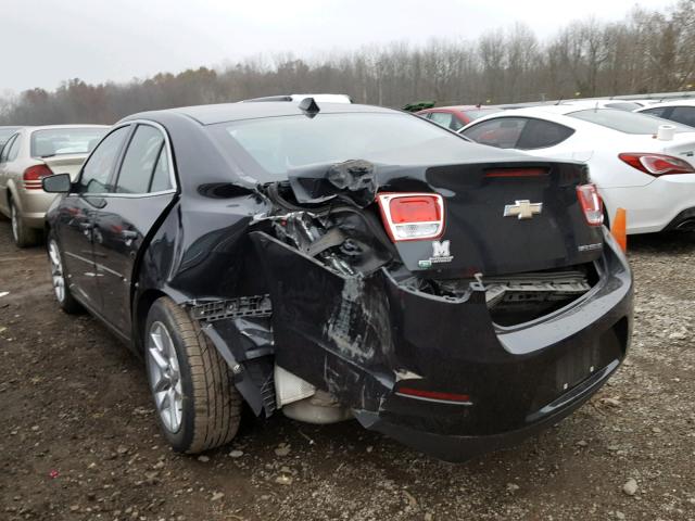 1G11C5SL6EF279841 - 2014 CHEVROLET MALIBU 1LT BLACK photo 3