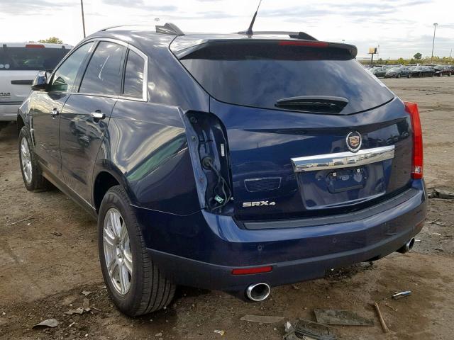 3GYFNEEY4AS514641 - 2010 CADILLAC SRX PERFOR BLUE photo 3