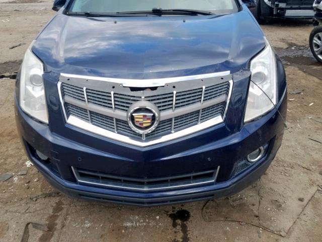 3GYFNEEY4AS514641 - 2010 CADILLAC SRX PERFOR BLUE photo 7