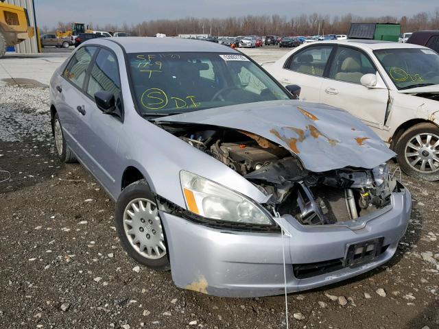 1HGCM56185A108593 - 2005 HONDA ACCORD DX SILVER photo 1